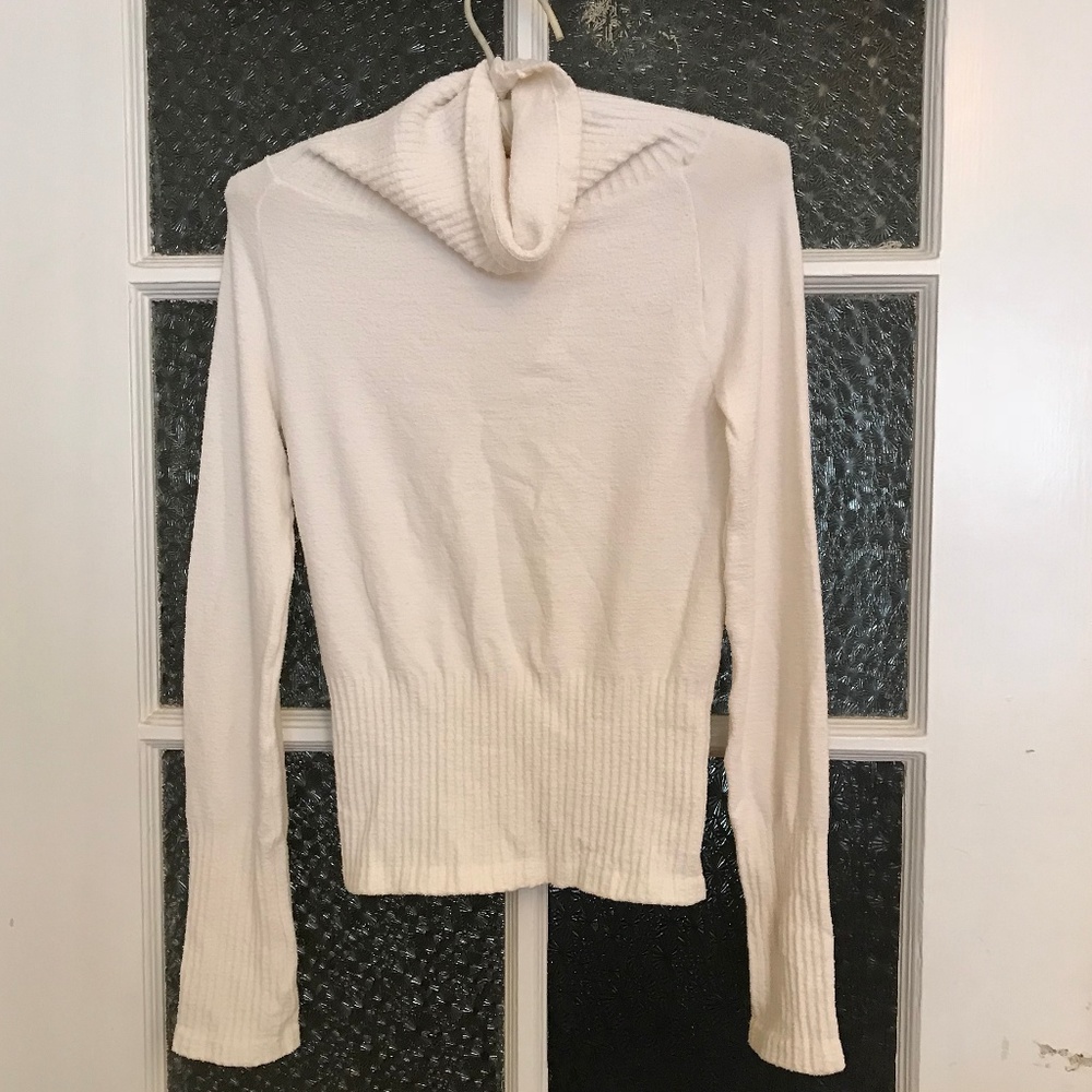 Scala sexy stretch sweater white OS
